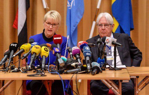 وزيرة الخارجية السويدية: سنطلع مجلس الأمن غدا الجمعة على نتائج المباحثات اليمنية